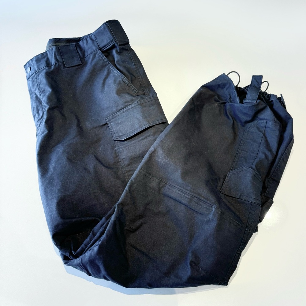 Tactical Military Cargo Pant / Black / 34